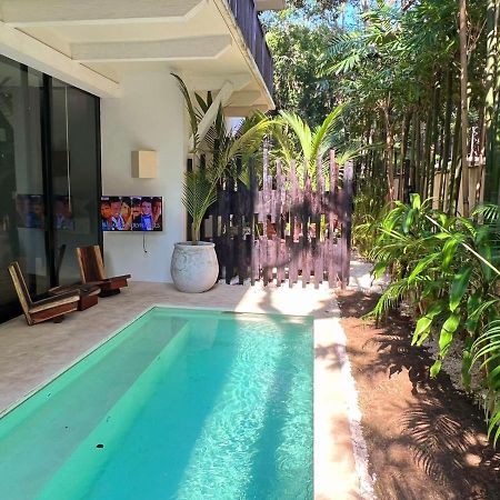 Ferienwohnung Kin Tulum - Puerta Azul Luxury Exterior foto