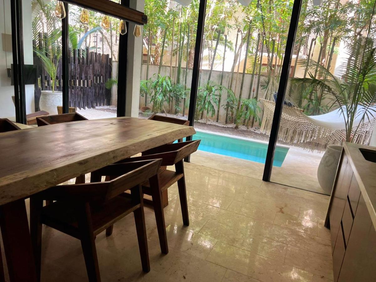 Ferienwohnung Kin Tulum - Puerta Azul Luxury Exterior foto